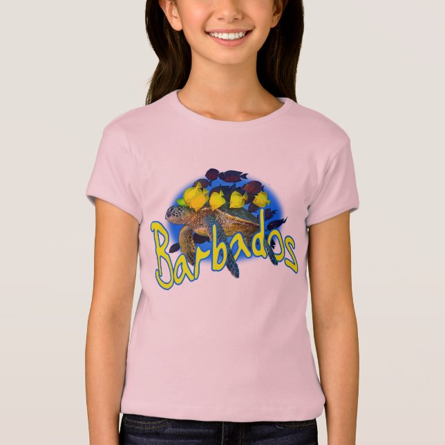 BARBADOS VID EKLEKTIX T SHIRT (Framsida)