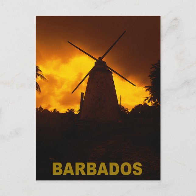 Barbados Vykort (Framsida)
