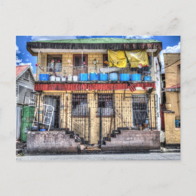 Barbads hem vykort (Framsida)