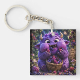 Bärbandit Söt Monster Fantasy Skogs Konst