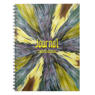 Bärbar Abstrakt Journal Anteckningsbok