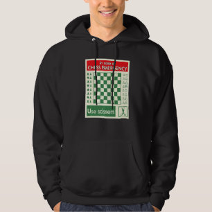 Bärbar Akut Travel Chess Board 1 Hoodie