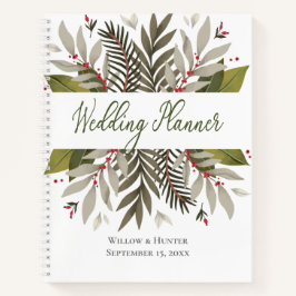 Bärbar anteckningsbok för Bröllopsfixaren av matad