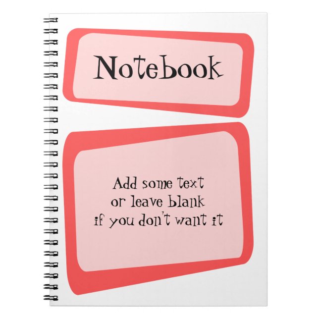 Bärbar anteckningsbok för korsade rutor (Framsidan)