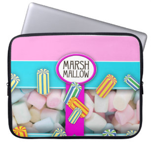 Bärbar Bärbar Bärbar dator i Candy Box Marshmallow Laptop Fodral