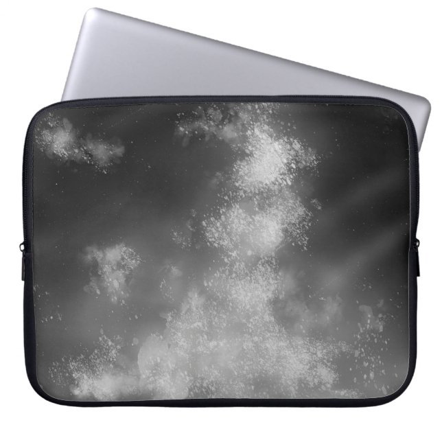 Bärbar bärbar dator med Natt Himmel-rök Laptop Fodral (Framsidan)