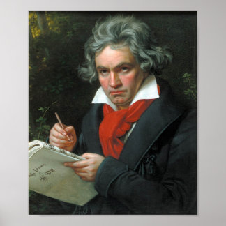 Bärbar Beethoven Poster