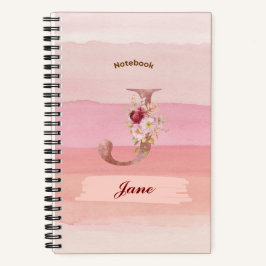 Bärbar Blommigt för vattenfärg - Inledande J