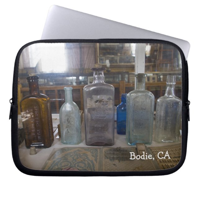 Bärbar bodie Antique Flaskor-blogg Laptop Sleeve (Framsidan)