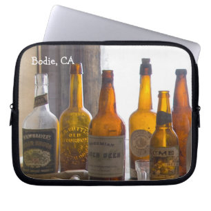 Bärbar bodie Antique Flaskor-blogg Laptop Sleeve