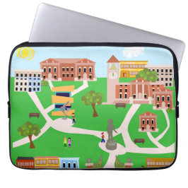 Bärbar coola Campus-dator Laptop Fodral