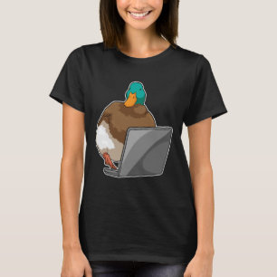 Bärbar dator Anka T Shirt