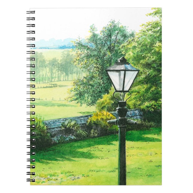 Bärbar dator - "Capernwray Lamppost" Anteckningsbok (Framsidan)
