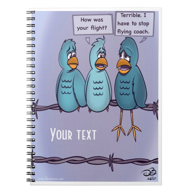 Bärbar dator för flygtränare Spiral Anteckningsbok (Framsidan)