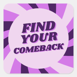 Bärbar dator fyrkantigt klistermärke