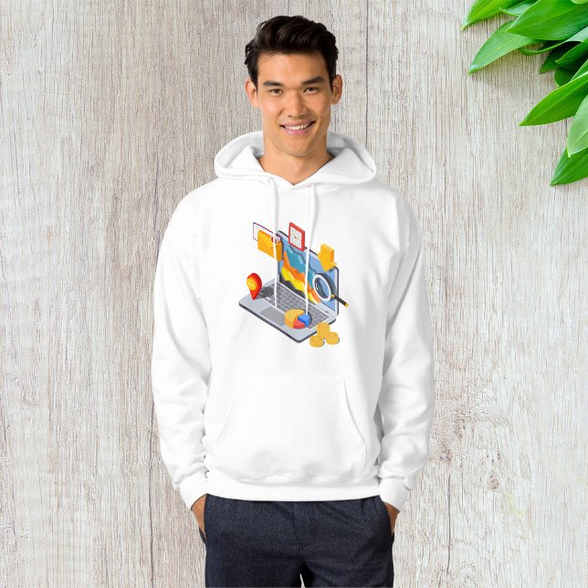 Bärbar dator hoodie (Skapare uppladdad)