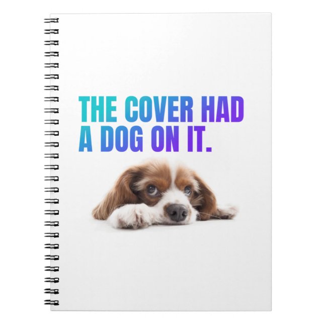 Bärbar dator i HUMOR spiral Anteckningsbok (Framsidan)