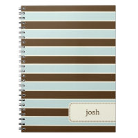 Bärbar dator i modern Rand-Personlig - Brun/blå