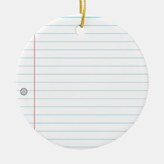 Bärbar dator julgransprydnad keramik