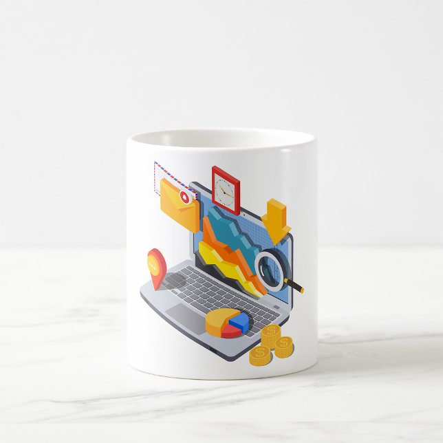 Bärbar dator kaffemugg (Skapare uppladdad)