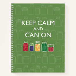 Bärbar dator Mason Burk Spiral Canning Journal