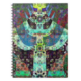 Bärbar dator med blandad media Spiral Anteckningsbok