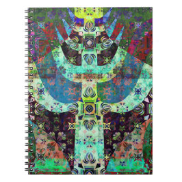 Bärbar dator med blandad media Spiral Anteckningsbok