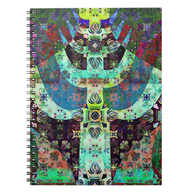 Bärbar dator med blandad media Spiral Anteckningsbok (Framsidan)