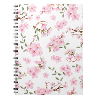 Bärbar dator med Cherry Blommar Bloom Anteckningsbok