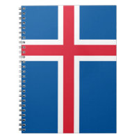 Bärbar dator med Flagga av Island