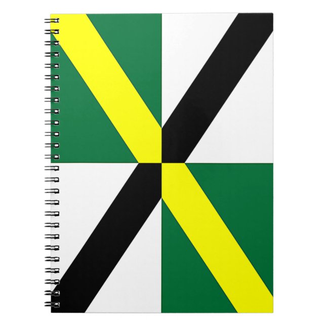 Bärbar dator med Flagga av Monterey City Anteckningsbok (Framsidan)