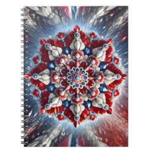 Bärbar dator med norska Färg Abstract Design Anteckningsbok