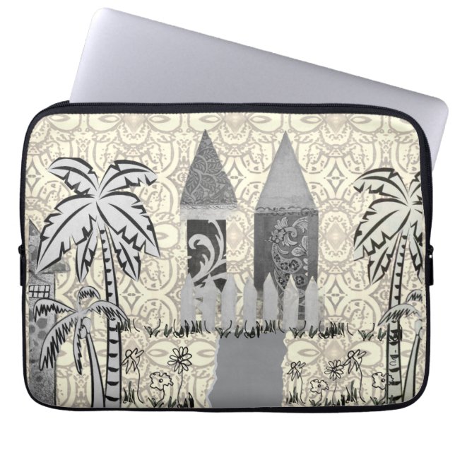 Bärbar datordator Cover - Trädgårdstorn-2  Laptop Fodral (Framsidan)