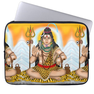 Bärbar datorskål för Lord Shiva Laptop Fodral