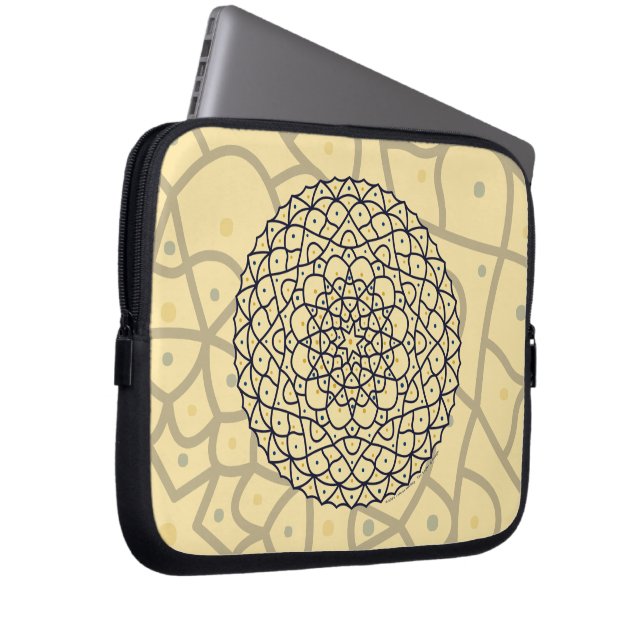 Bärbar datorsko för Celestial Day Laptop Sleeve (Framsidan Höger)