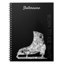 Bärbar figur-dator - silver star anteckningsbok