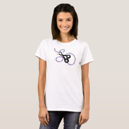 Barbar Frisör Sax Virvel T Shirt