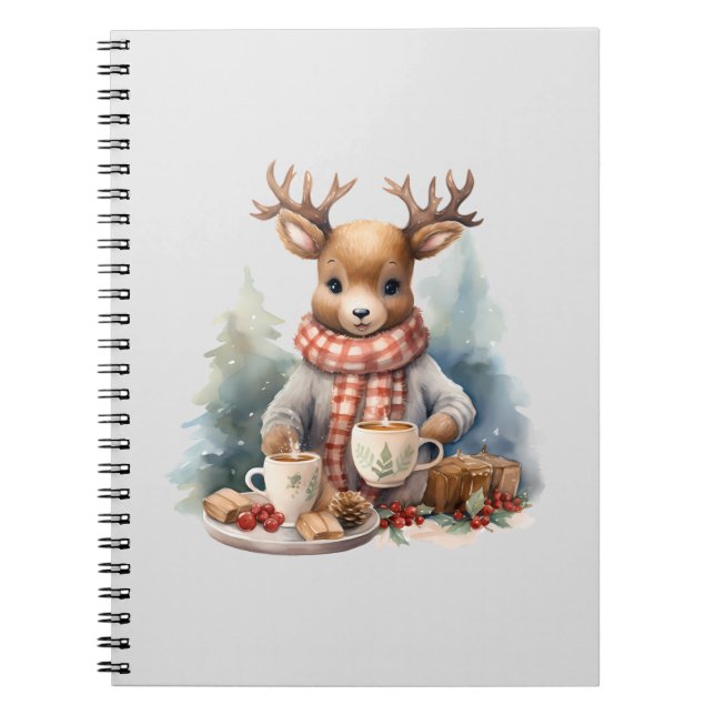 Bärbar journal spiral-dator anteckningsbok (Framsidan)