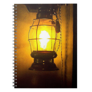 Bärbar Lantern Anteckningsbok