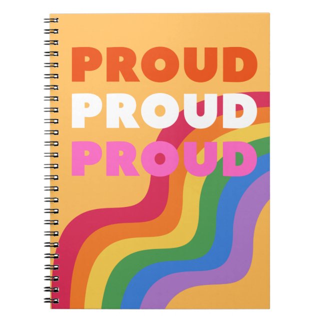 Bärbar LGBTQ25+-Lesbisk-Pride Anteckningsbok (Framsidan)