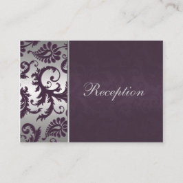 Bärbar Lila och Silver Grått-skadakortet Tilläggskort