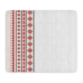 Bärbar med ukrainsk prydnad.