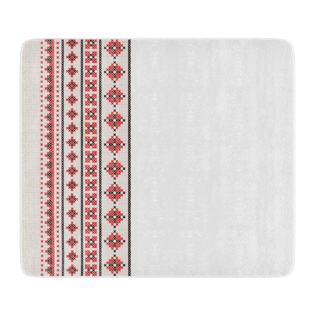 Bärbar med ukrainsk prydnad. (Framsidan)