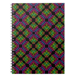 Bärbar mönster-dator med snabbt regnbåge anteckningsbok