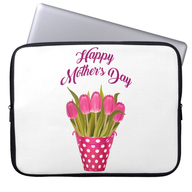 Bärbar mors dag-hölje laptop fodral (Framsidan)