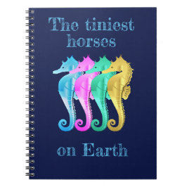 Bärbar Nautisk akvaria/rosa/blå/guld Anteckningsbok