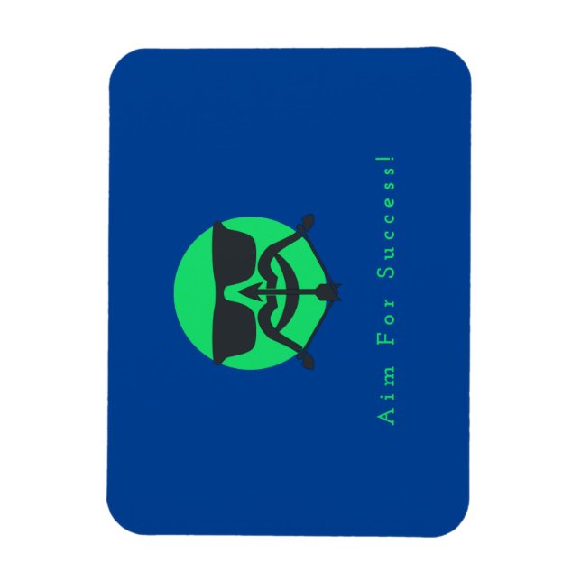 Bärbar och flexibel fotomagnet med pil magnet (Vertikal)