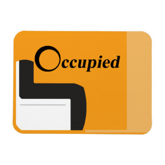 Bärbar ockuperad magnet