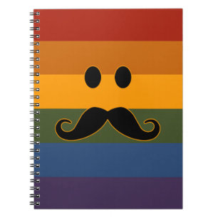 Bärbar Pride-anpassningsbar Anteckningsbok Med Spiral