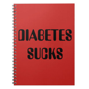 Bärbar rött diabetes anteckningsbok